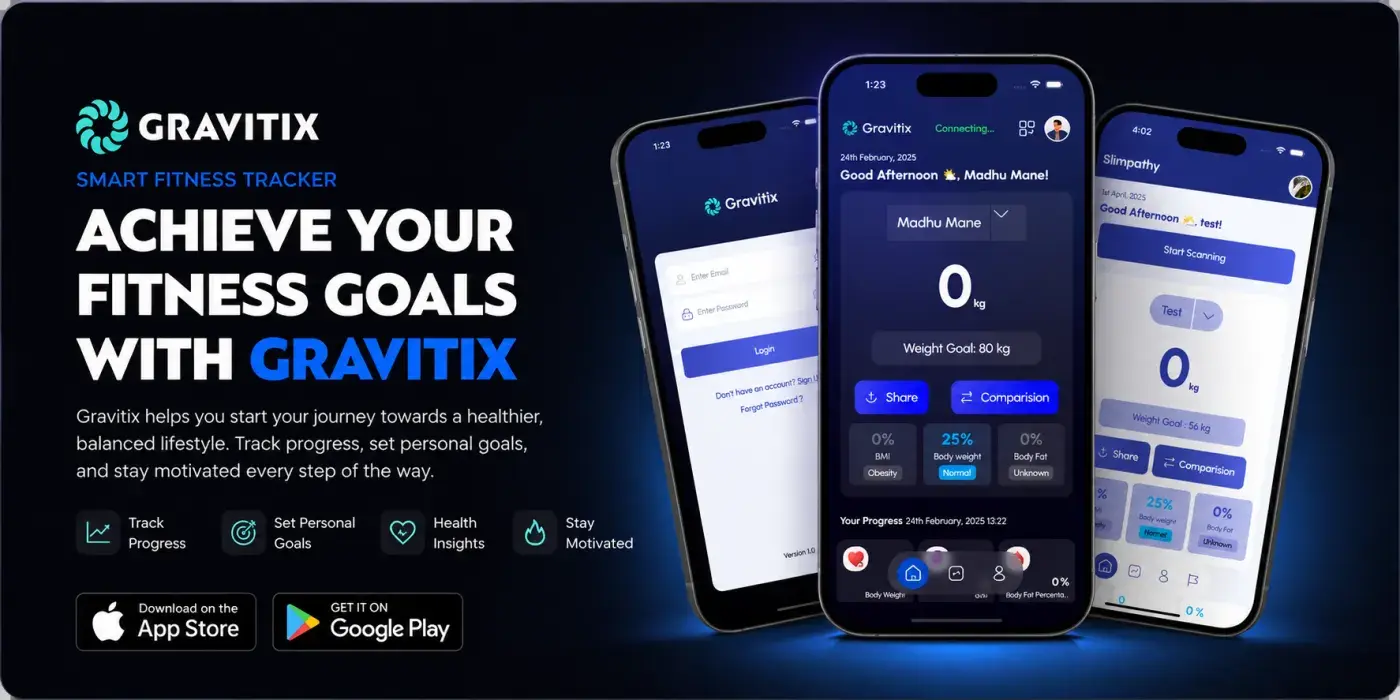 Gravitix & Slimpathy — Smart Fitness Tracker