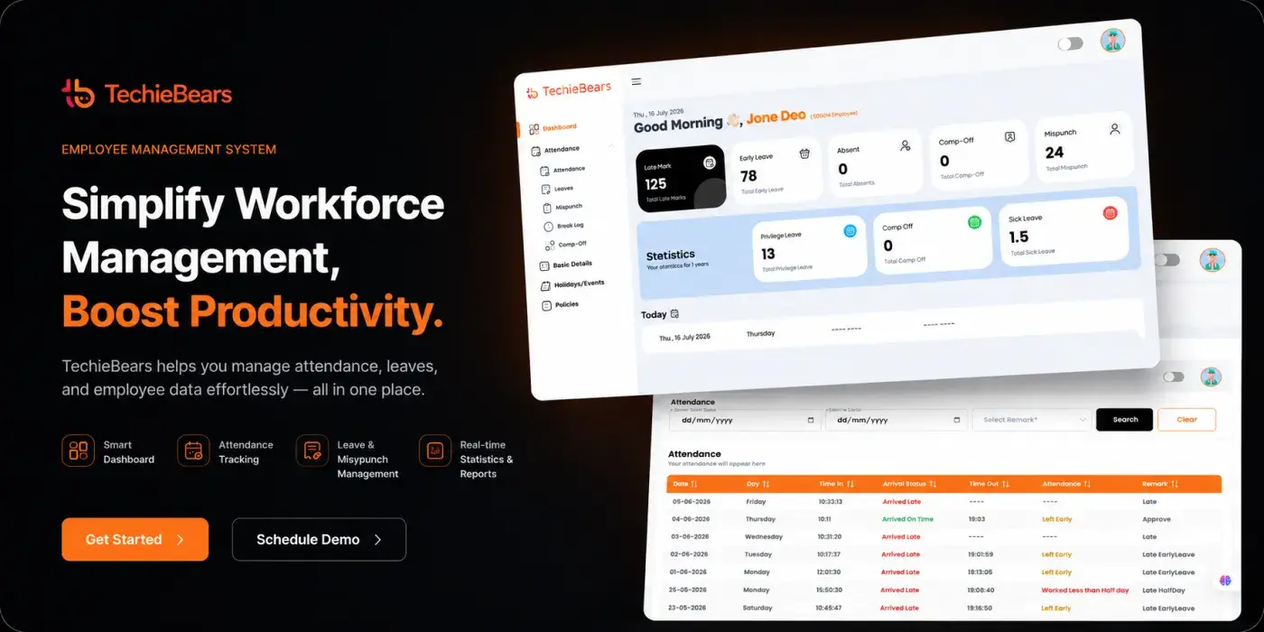 HRMS — Employee Attendance & Payroll Management
